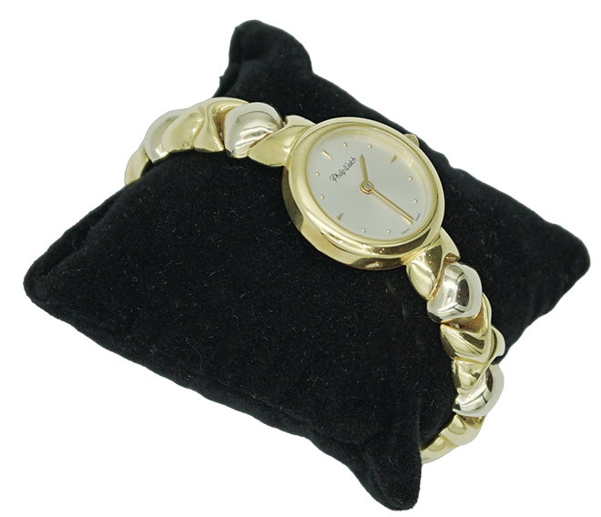 orologio philip watch in oro giallo e bianco - siciliano gioielli 