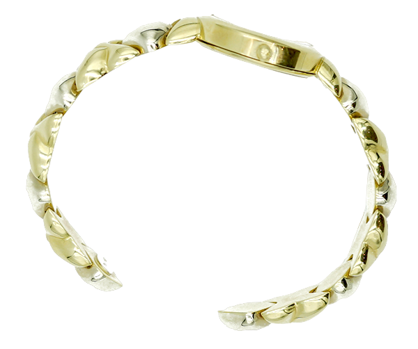 orologio in oro giallo e bianco da donna philip watch - siciliano gioielli 