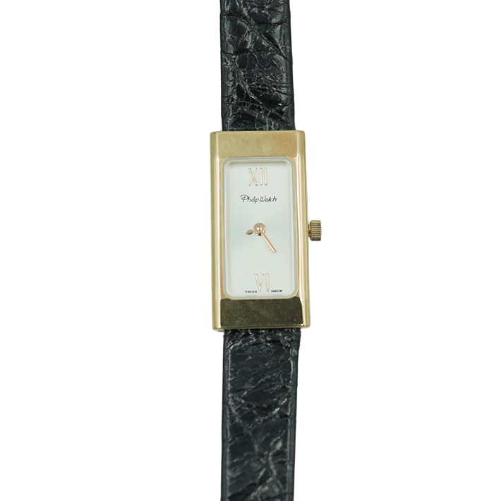 orologio da donna in oro giallo philip watch - siciliano gioielli