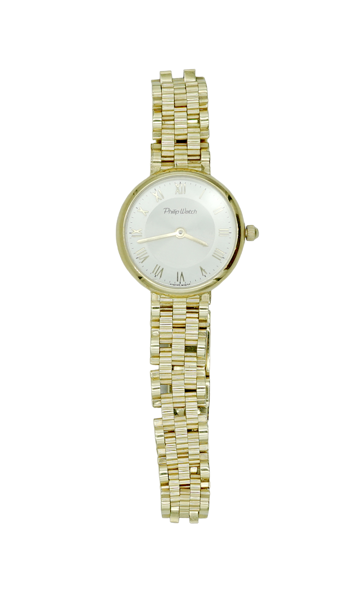 orologio in oro da donna philip watch - siciliano gioielli