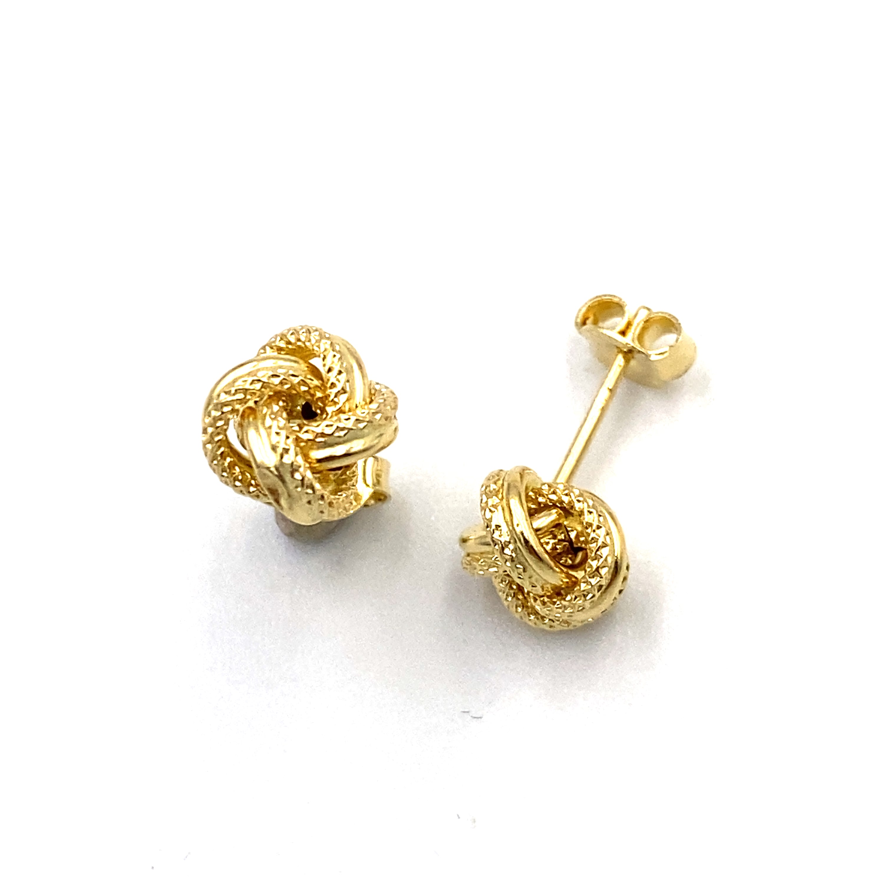 ORECCHINI IN ORO GIALLO 18 KT CON ROSA DI FRANCIA ORECCHINI IN ORO GIALLO 18 KT CON ROSA DI FRANCIA