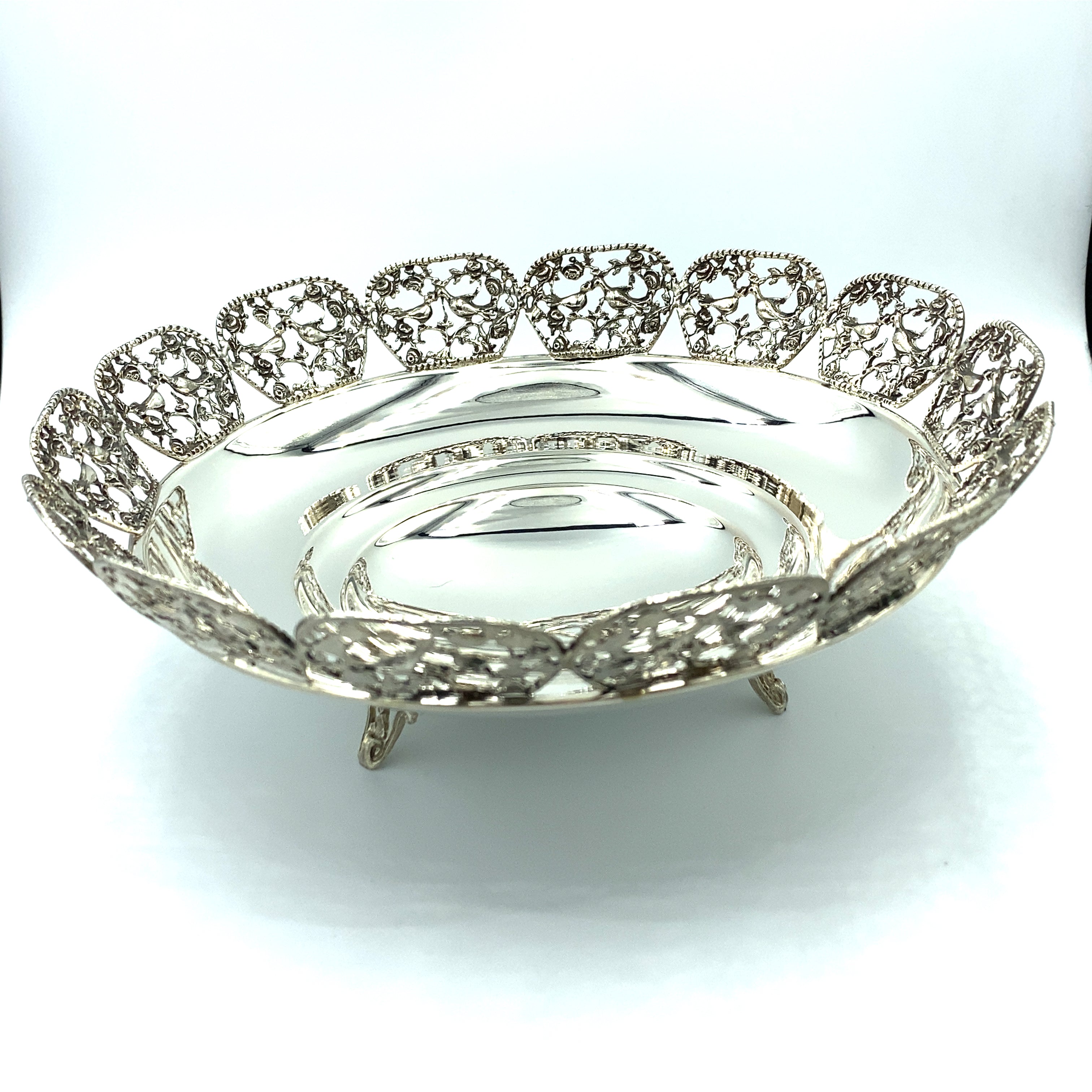 Perline In Metallo, Parti Intermedie In Argento Antico Tibetano Argento