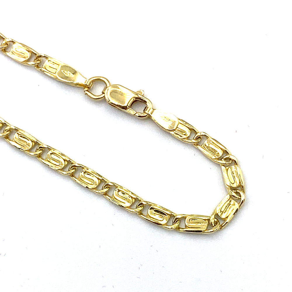 bracciale oro giallo siciliano gioielli
