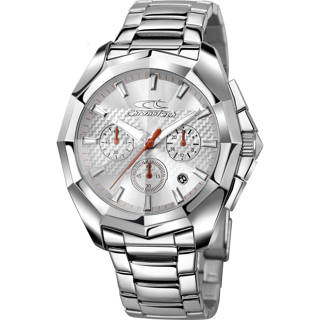 Stainless Steel Cronografo Chronotech Uomo WATCH CHRONOTECH