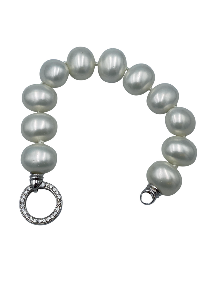 Bracciale Argento  Perle