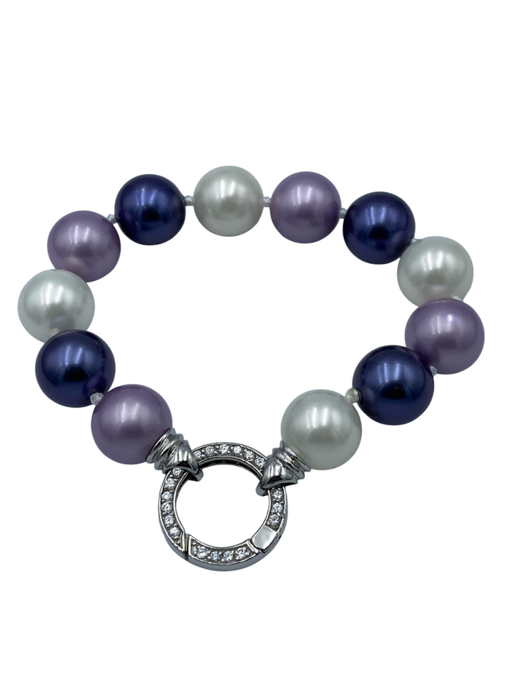 Bracciale Argento Perle