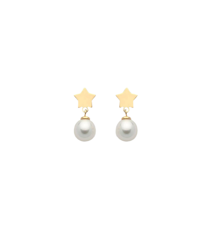 Miluna Pearl Earrings