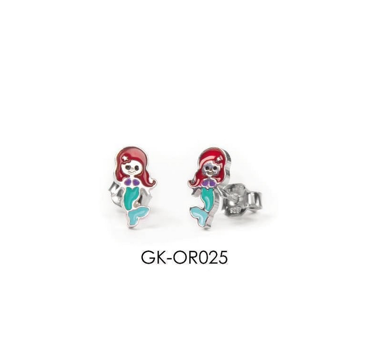 Orecchini  Gisel Argento Kids