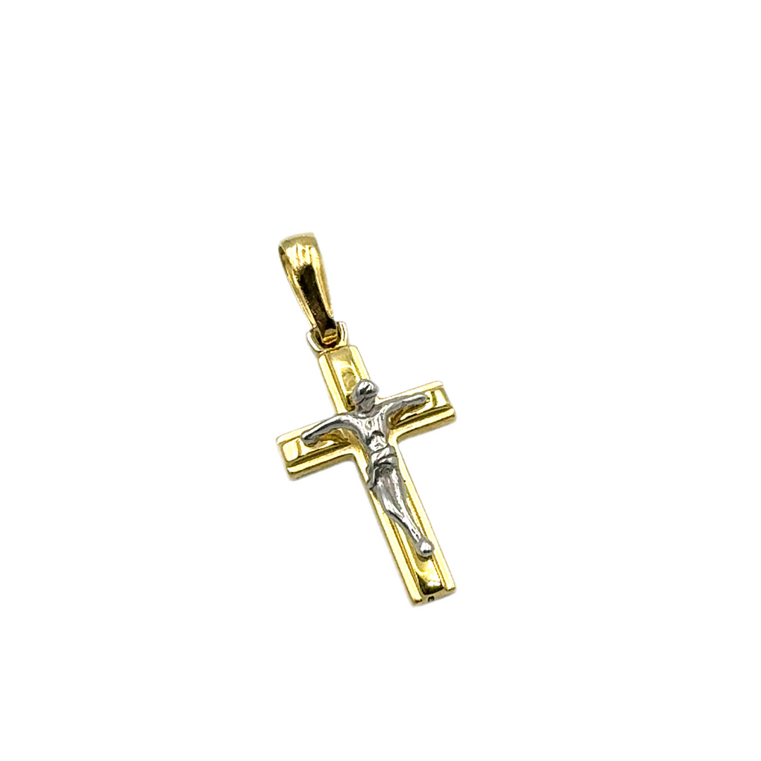 Perforated Cross Pendant