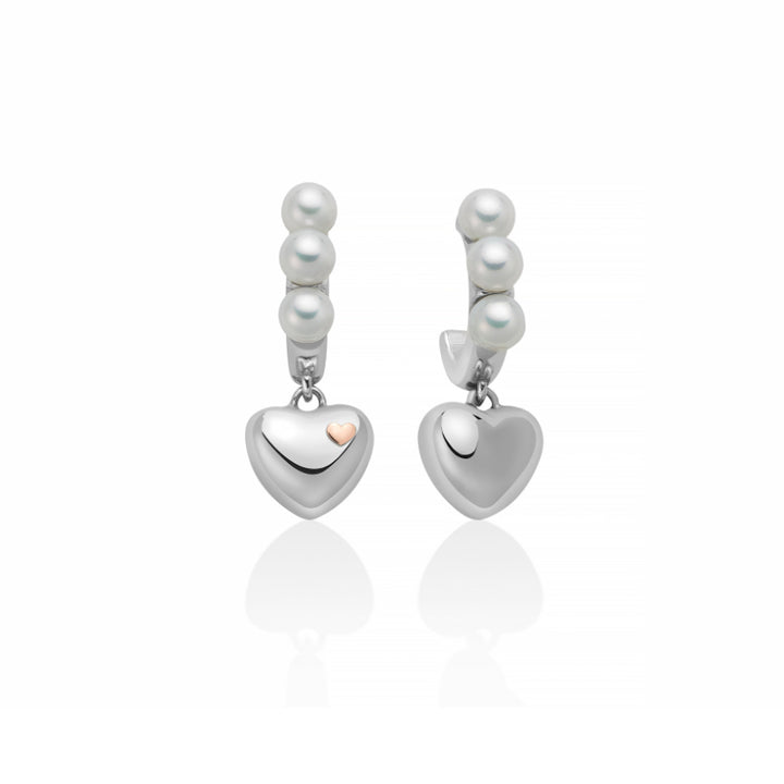 Miluna Earrings Silver Miss Italy