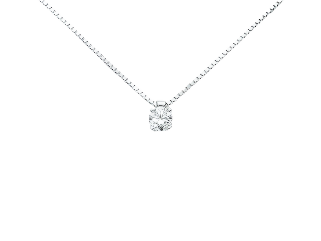 Miluna Point of Light Pendant with Diamond