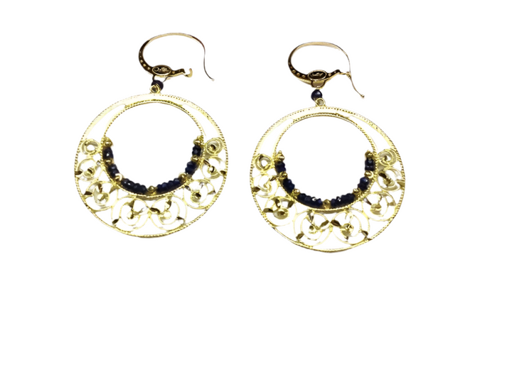 Sun Day Sapphire Earrings