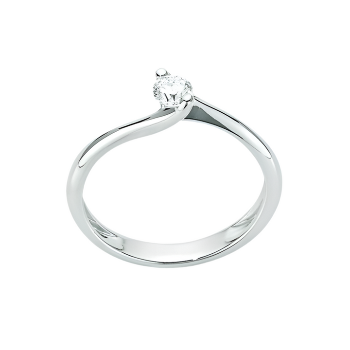 Miluna Solitaire Ring