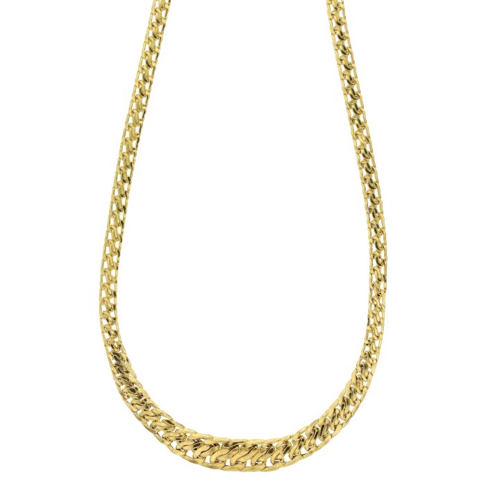 Two-tone rope necklace