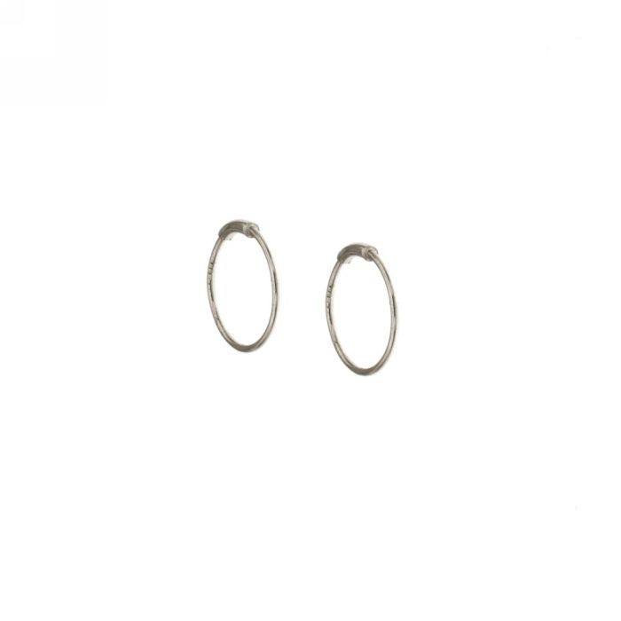 Yellow Gold Hoop Earrings