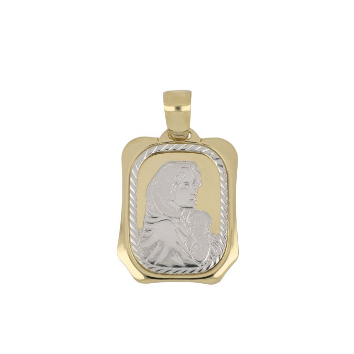 Pendente Sacro Madonna Con Bambino