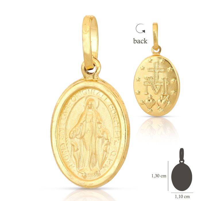 Miraculous Immaculate Madonna Pendant