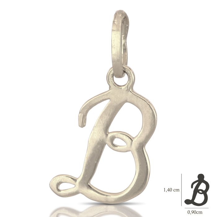 Italic Letter Pendant