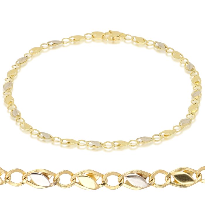 Bracciale Oro Bicolore