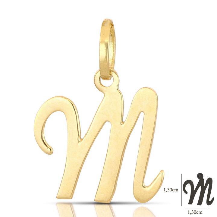 Italic Letter Pendant