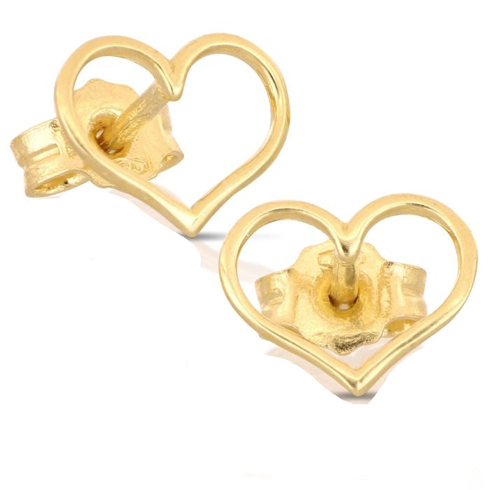 Orecchini  Cuore Oro  Giallo