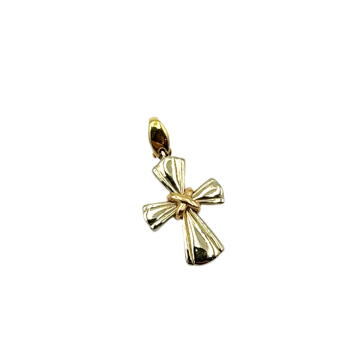 Perforated Cross Pendant