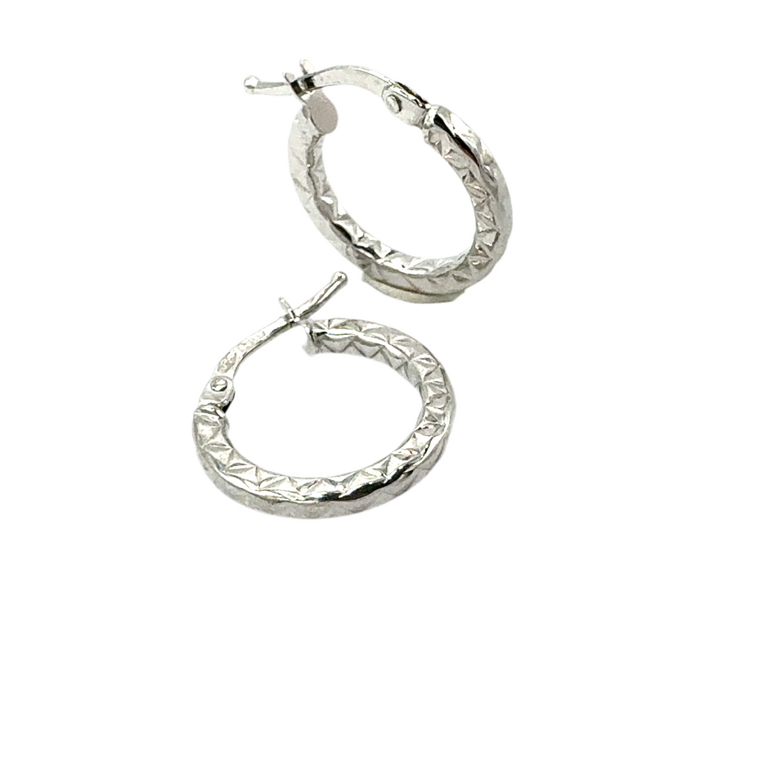 Fope White Gold Earrings