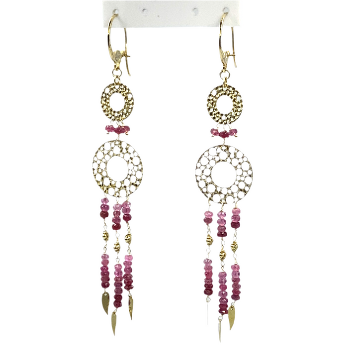 Sun Day Rubies earrings