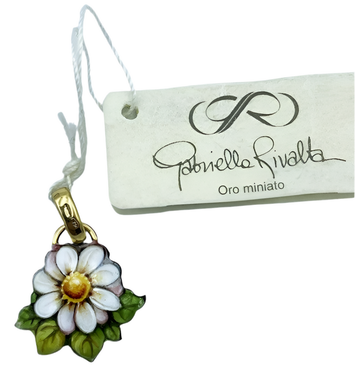 Ciondolo Oro Miniato Margherita