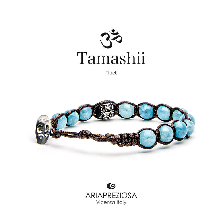 Bracciale Tamashii Ruota della Preghiera Sky Blue