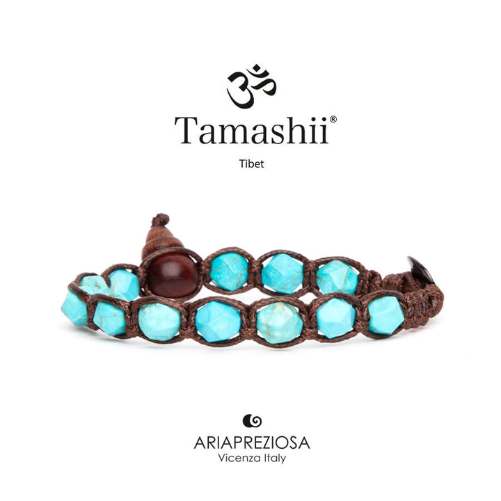 Bracciale Tamashii Diamantato Turchese