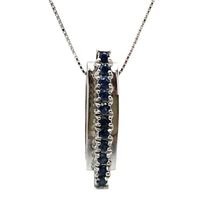 Nimei Blue Sapphire Necklace