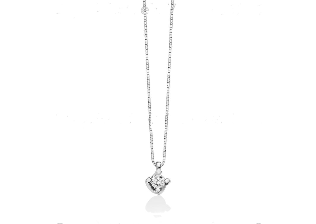 Miluna Punto Luce Necklace with Diamonds
