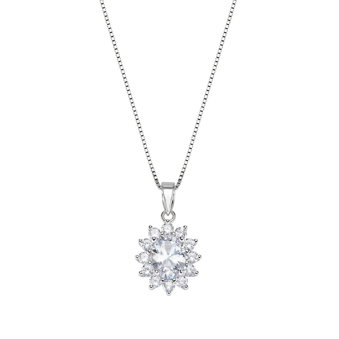 Royal Lady Colored Zircon Necklace