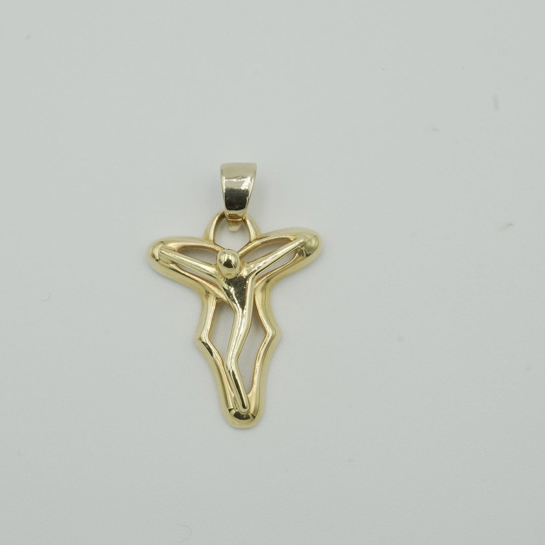 Perforated Cross Pendant