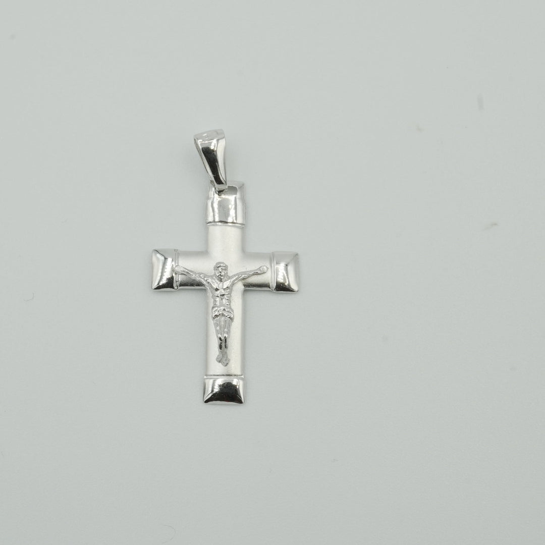 Perforated Cross Pendant