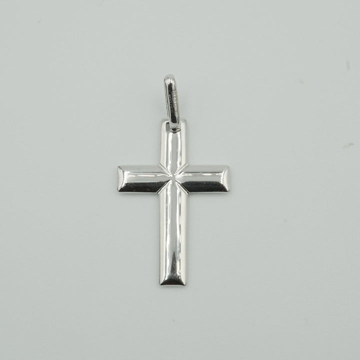 Perforated Cross Pendant