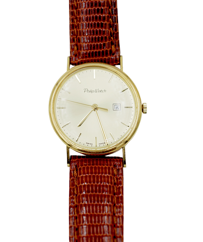 orologio da uomo in oro philip watch - siciliano gioielli 
