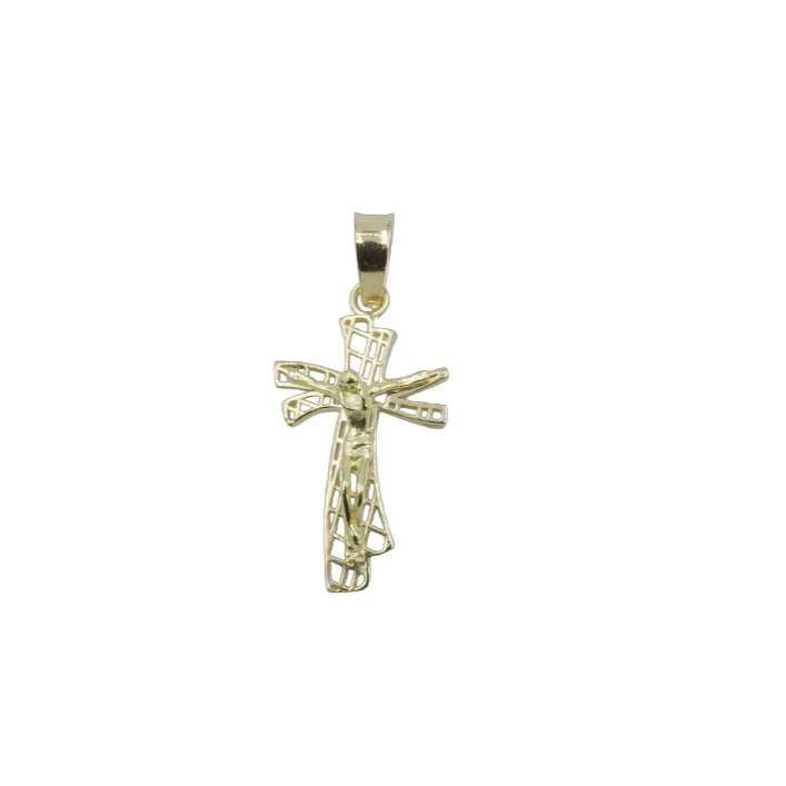 Perforated Cross Pendant