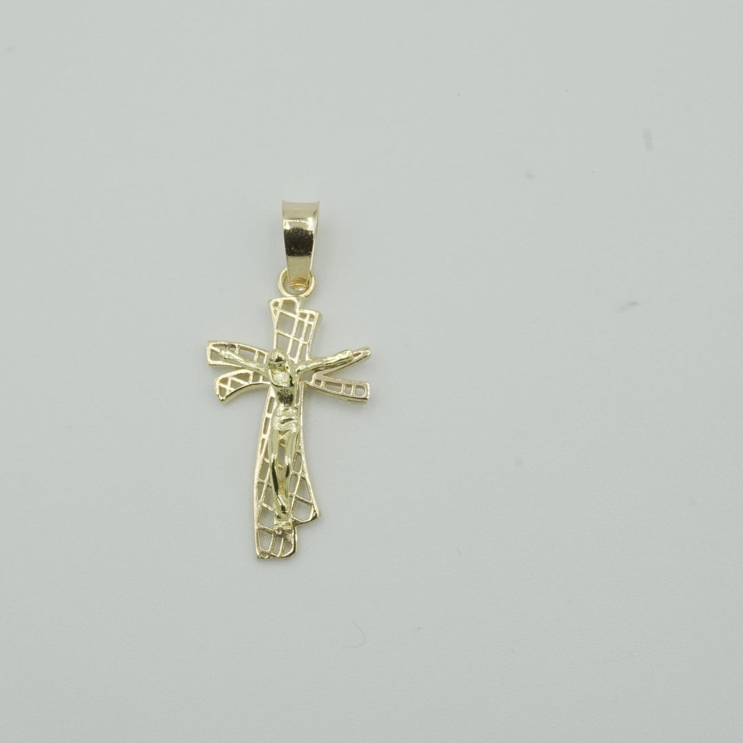 Perforated Cross Pendant