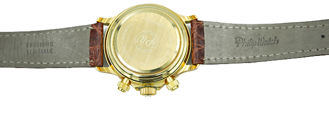 orologio cronografo in oro philip watch - siciliano gioielli
