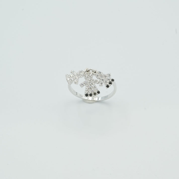 Zirconia Infinity Ring