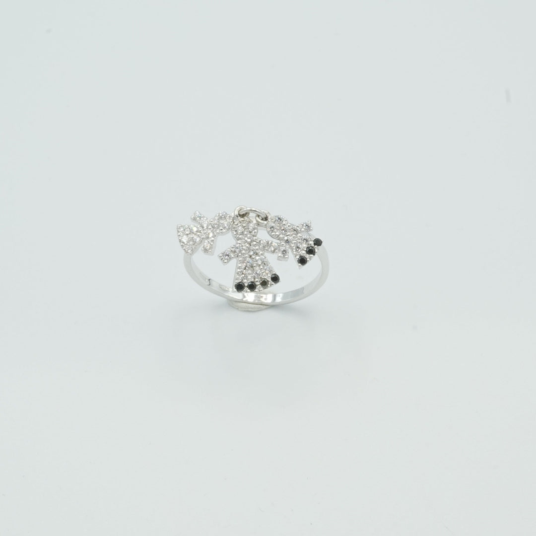 Zirconia Infinity Ring