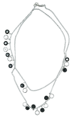 collana siciliano gioielli argento con cristalli swarovscki - siciliano gioielli 