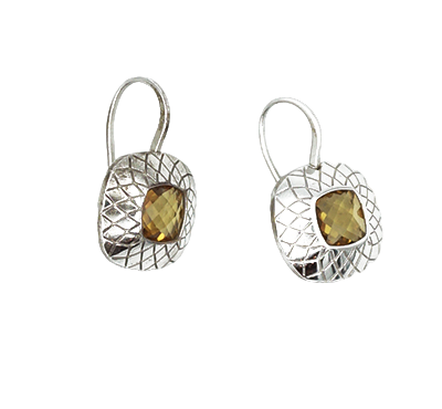 orecchini in argento rebecca collezione melrose - siciliano gioielli 