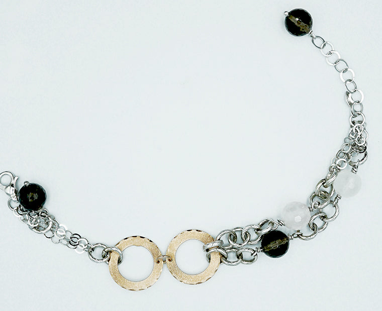 bracciale in argento da donna cenzi claudio - siciliano gioielli