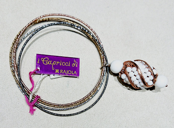bracciale rajola madeira 4 cerchi - siciliano gioielli