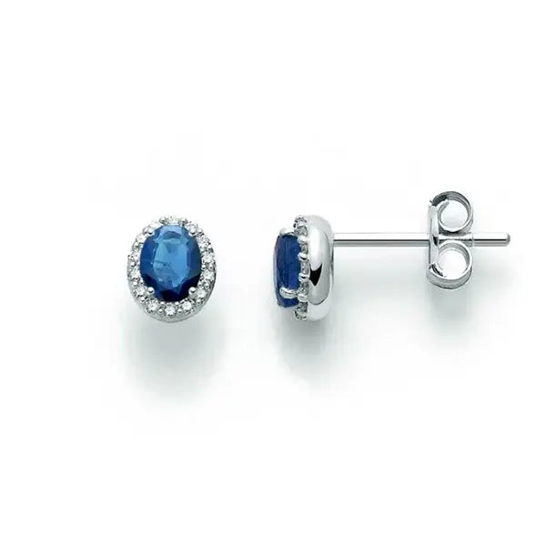 Zaffiro blu orecchini hotsell