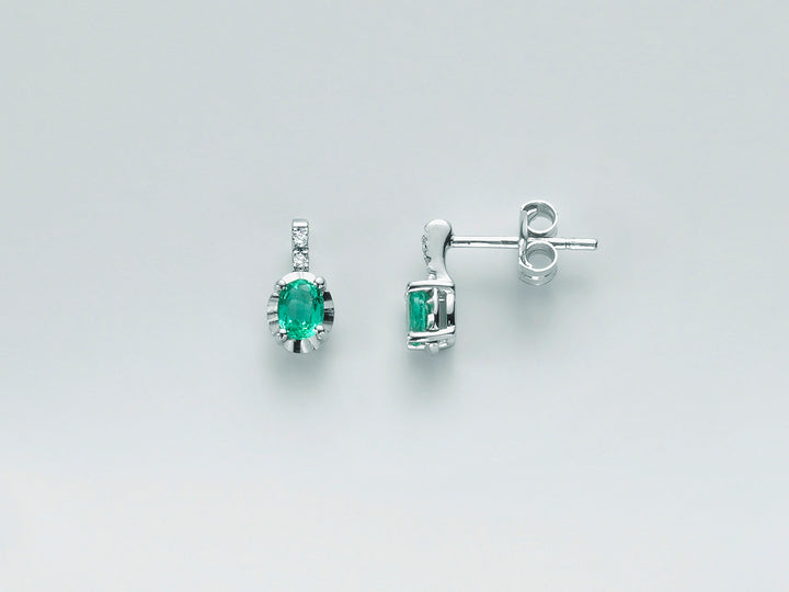 Miluna Emerald Earrings