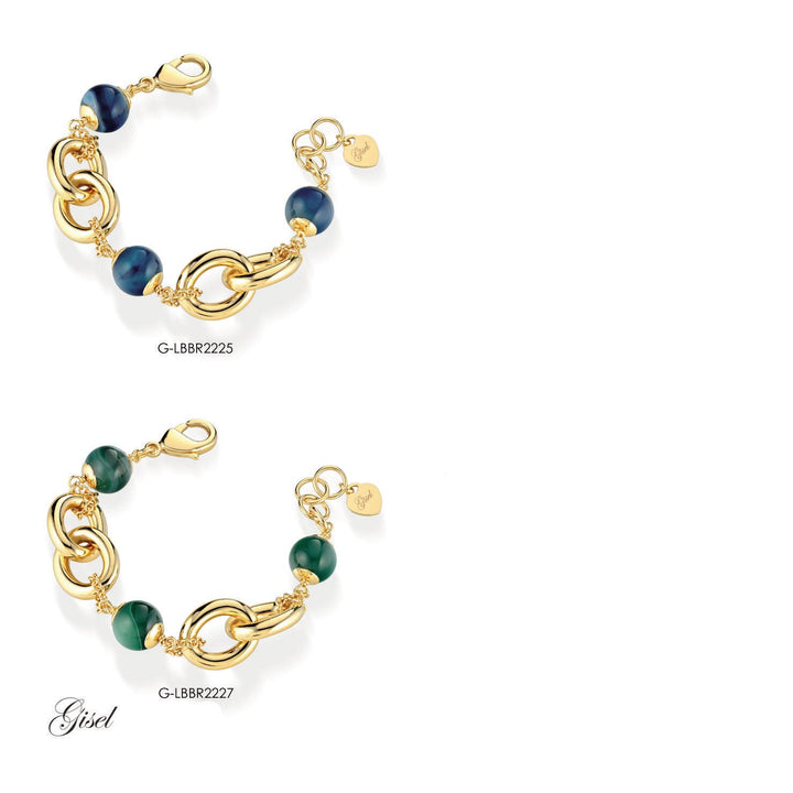 Gisel Bracelet with Colored Stones